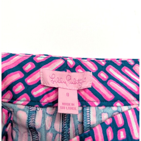 Lilly Pulitzer Womens Size 8 Kelly Skinny Ankle Pant In Mandevilla Pink NWT - Picture 3 of 8